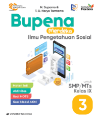 Image of Bupena Merdeka Ilmu Pengetahuan Sosial Kelas IX