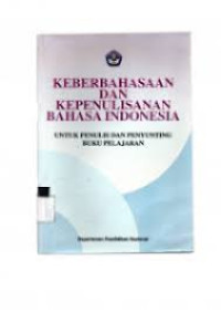 Image of Keberbahasaan dan Kenulisan Bahasa Indonesia