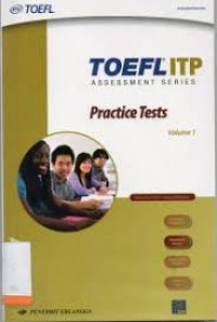 Image of Toefl ITP Assessment Series Practice Tests Volume 1